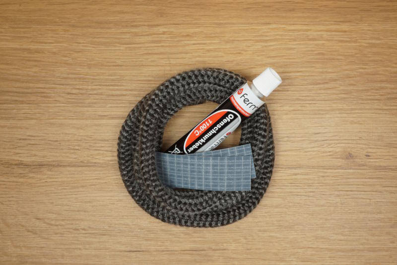 Dichtscshnur-Set 10mm Runddichtschnur mit 1x Kleber