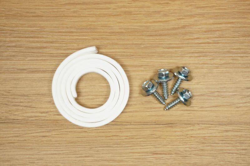 Dichtung Abgasgebläse mit Schrauben