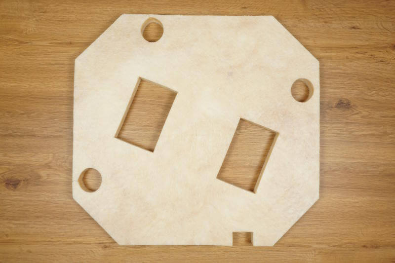 Isolierplatte Steinwolle 8kW