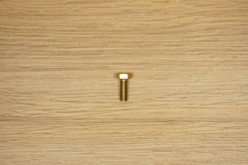 Messingschraube Brennertopf