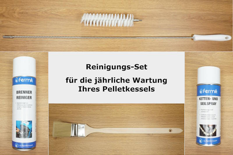 Reinigungs-Set für Pelletkessel