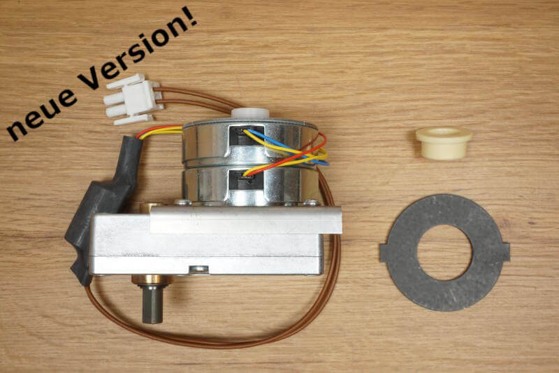 Schneckenmotor S5 mit Kunststofflager und Zentrierplatte