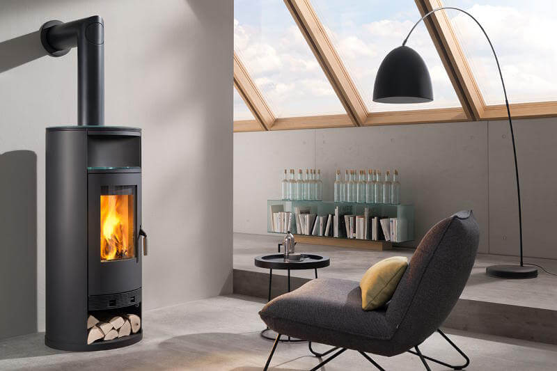 wodtke Momo Kaminofen Glasplatte