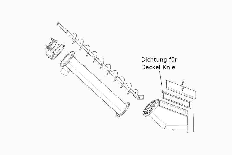 Dichtung für Deckel Knie -Pelletti-