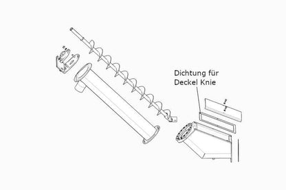 Gasket for cover knee -Pelletti-