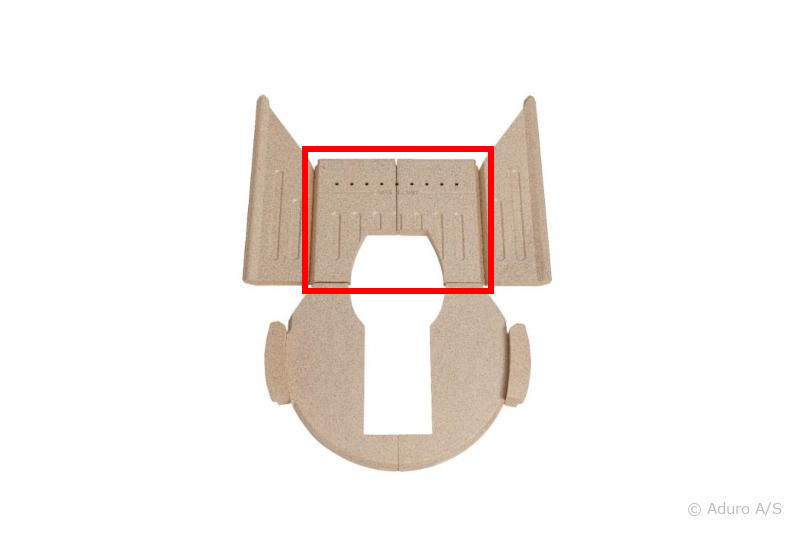 Isoliersteine-Set Rückwandsteine H1 & H3