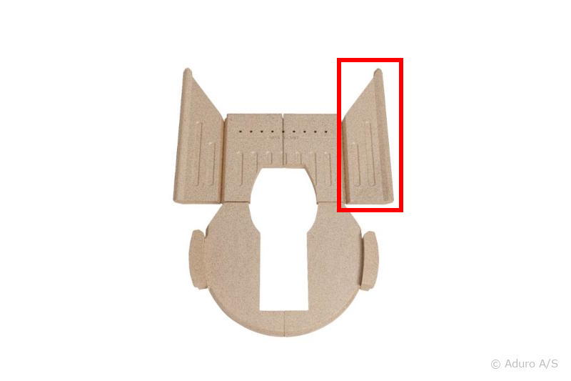 Isoliersteine-Set Seitenstein rechts H1 & H3