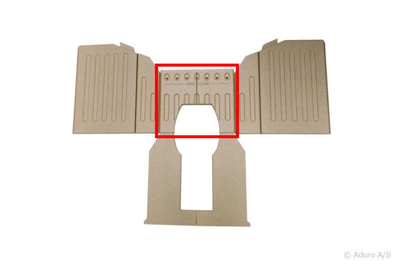 Isoliersteine-Set Rückwandsteine H5