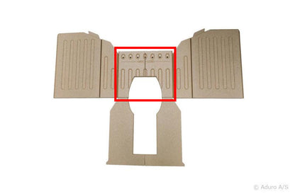 Isoliersteine-Set Rückwandsteine H5