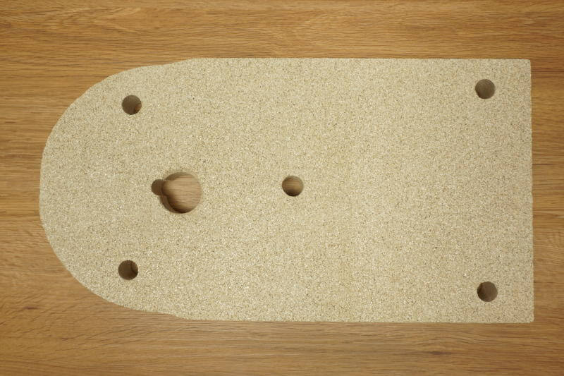 Isolierung Kesseldeckel ZeroFlame