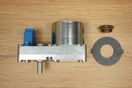 Schneckenmotor SMA mit Bronzelager und Zentrierplatte